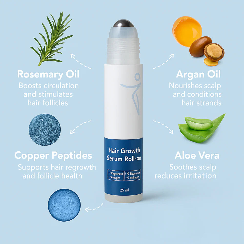 BodyWise™ Sérum Roll-On para Fortalecer el Crecimiento del Cabello
