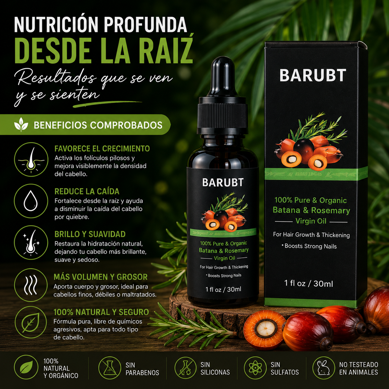 Batana's Oil™ Fortalece, Nutre y Transforma la Apariencia de Tu Cabello
