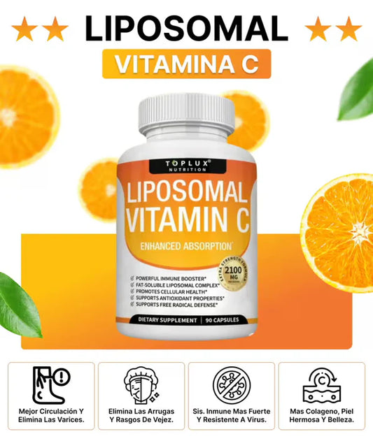 Toplux Liposomal Vitamin C || Dale a tu cuerpo el impulso que necesita