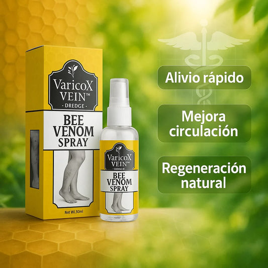 VARICOX VEIN BEE VENOM SPRAY™ Sensación de frescura y ligereza para el cuidado diario de tus piernas