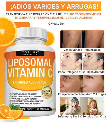Toplux Liposomal Vitamin C || Dale a tu cuerpo el impulso que necesita