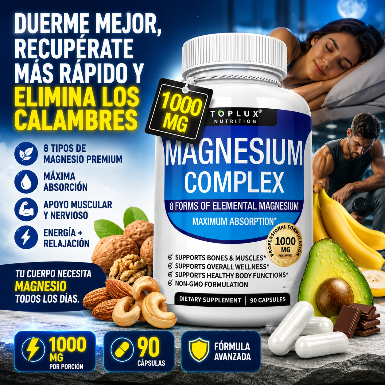 Magnesium Complex Multifuente – Apoyo diario para tu equilibrio y bienestar