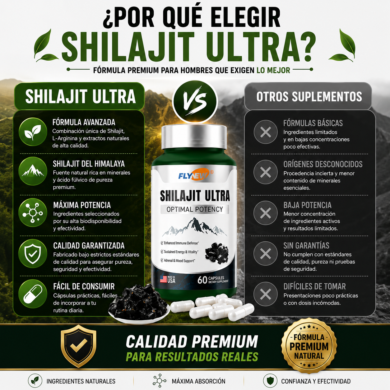 SHILAJIT ULTRA™ ⚡ RECUPERA TU ENERGÍA, VITALIDAD Y RENDIMIENTO TODOS LOS DÍAS