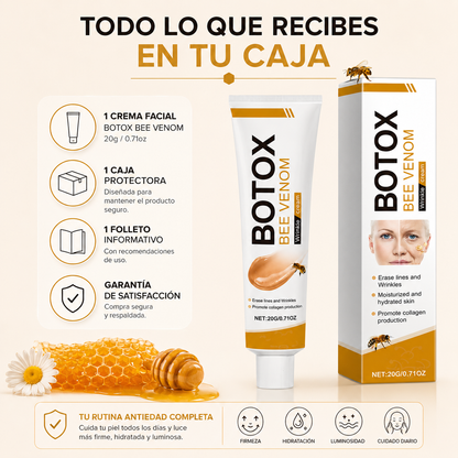 Botox Bee Venom™ | Mejora la Apariencia de Firmeza e Hidratación de tu Piel