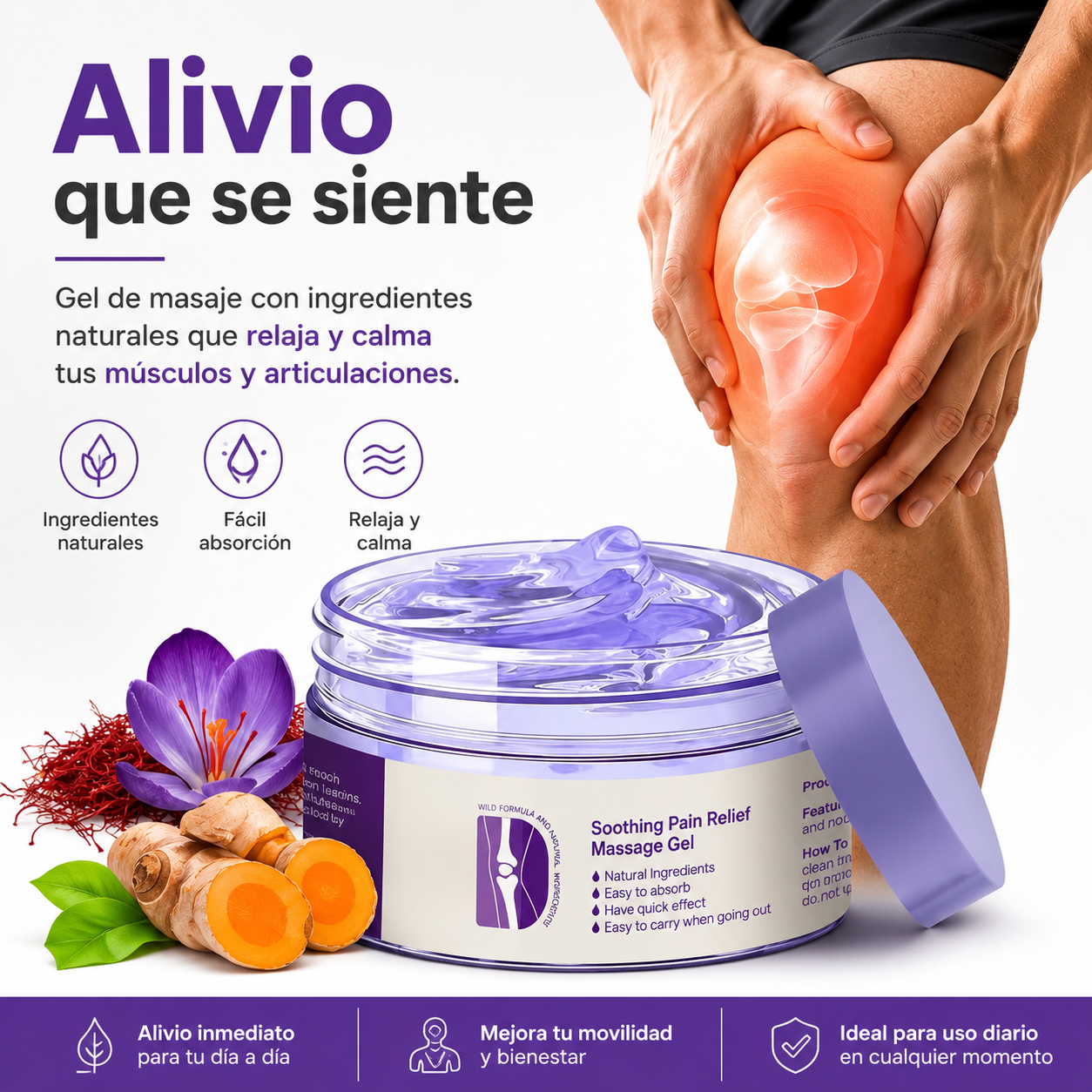 Kreain Gel Antidolor | Bienestar para tus Músculos y Articulaciones Todos los Días