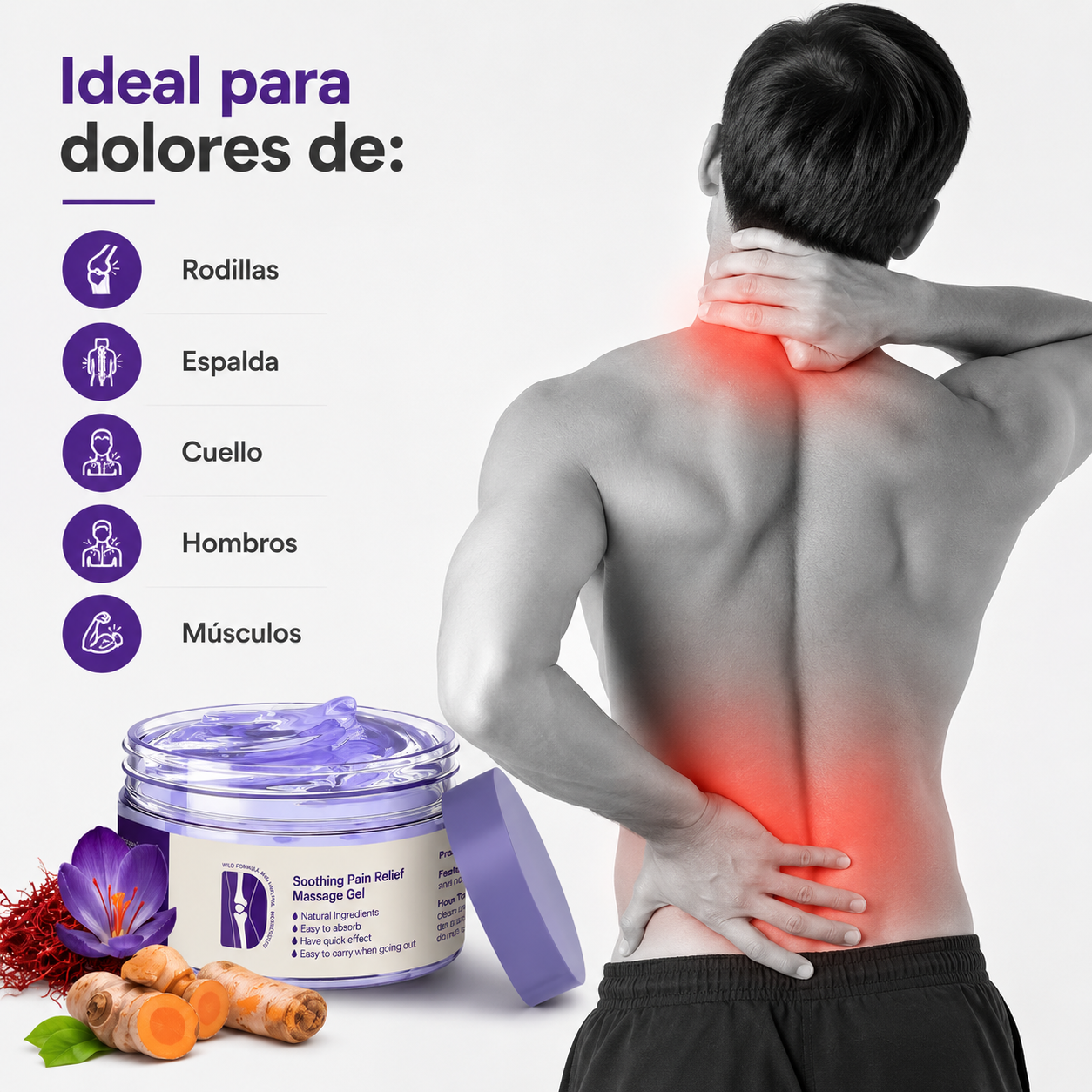 Kreain Gel Antidolor | Bienestar para tus Músculos y Articulaciones Todos los Días