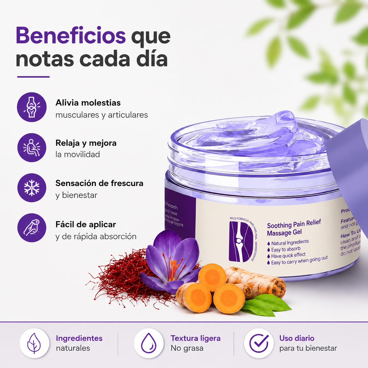 Kreain Gel Antidolor | Bienestar para tus Músculos y Articulaciones Todos los Días